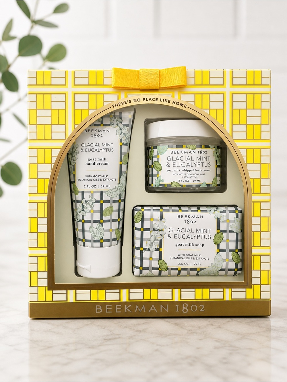 Beekman 1802 Glacial Mint & Eucalyptus Bath & Body Gift Set
